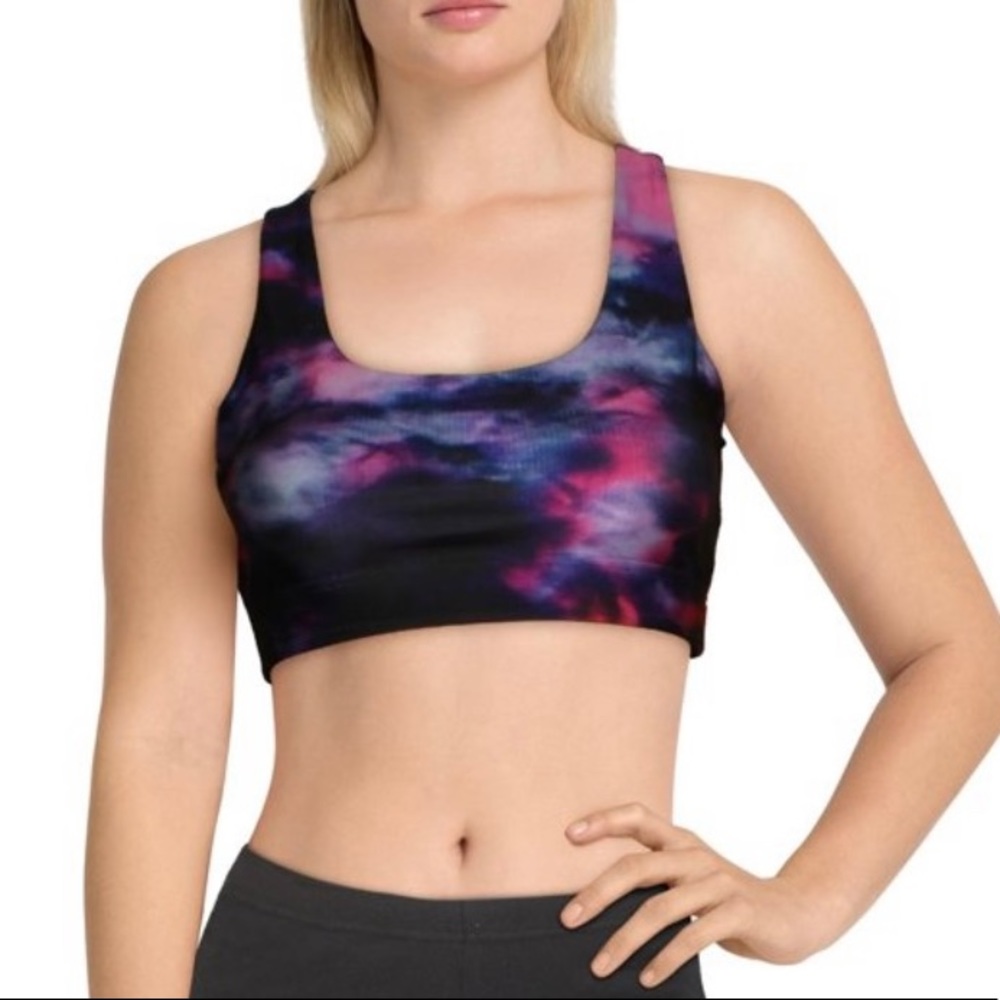 Terez Tie Dye Blurred Lines Sports Bar Sm NWT